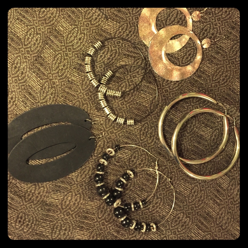 Large Fashion Earrings Set